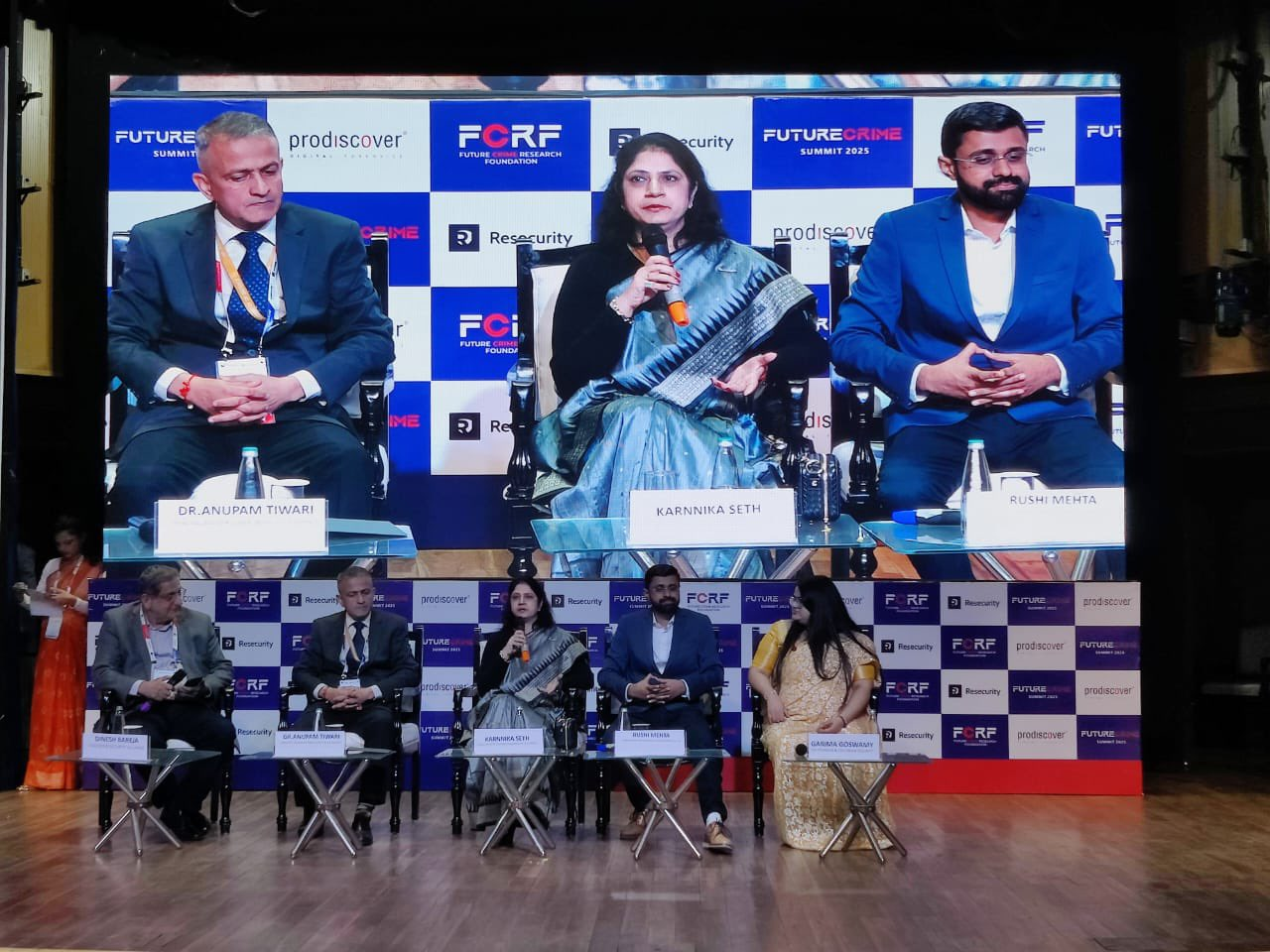 Address on rise of Synthetic threats and deepfakes and techno legal solutions to combat these cybercrimes at the FCRF Summit held in New Delhi,14 Feb 2025